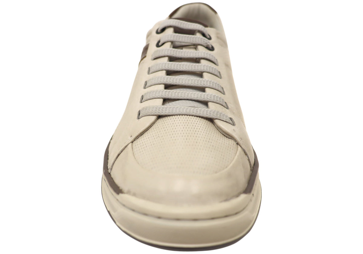 Democrata Wolfe Mens Comfortable Leather Casual Shoes Made In Brazil