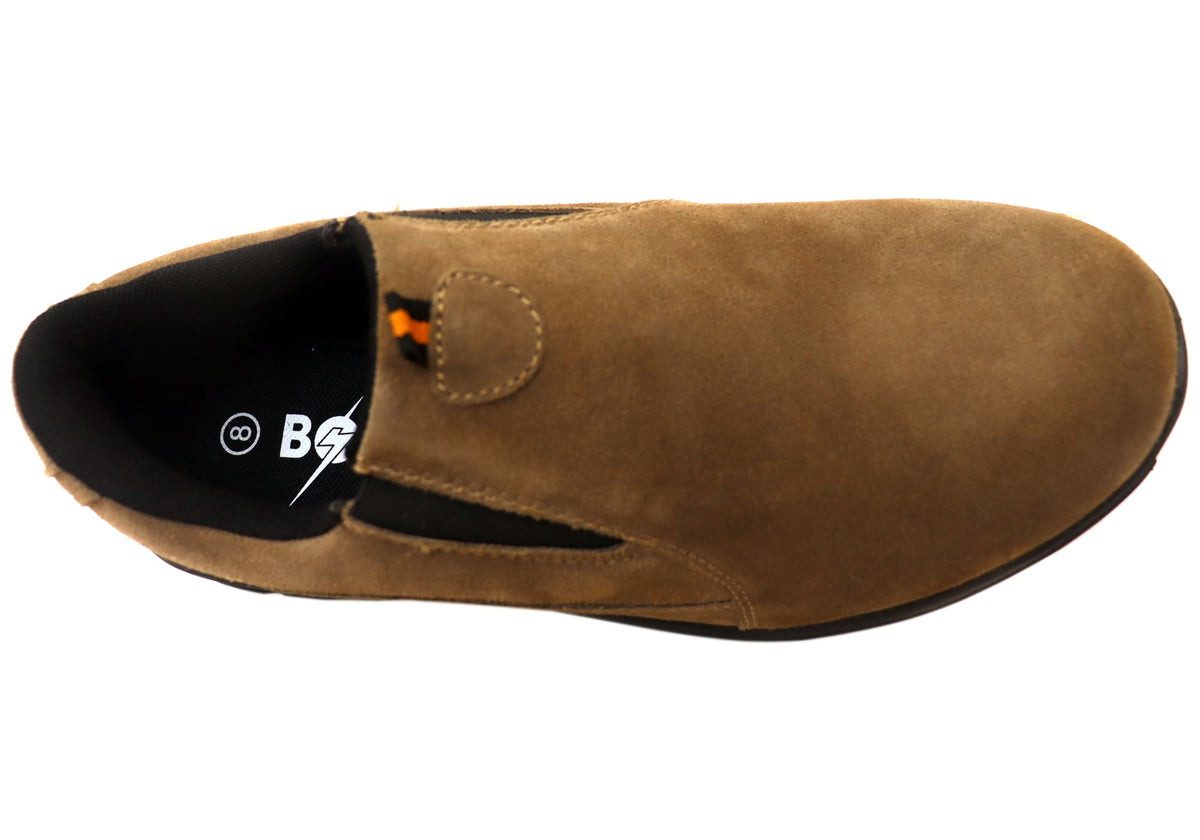 Bolt Texas 2 Mens Slip On Leather Casual Shoes