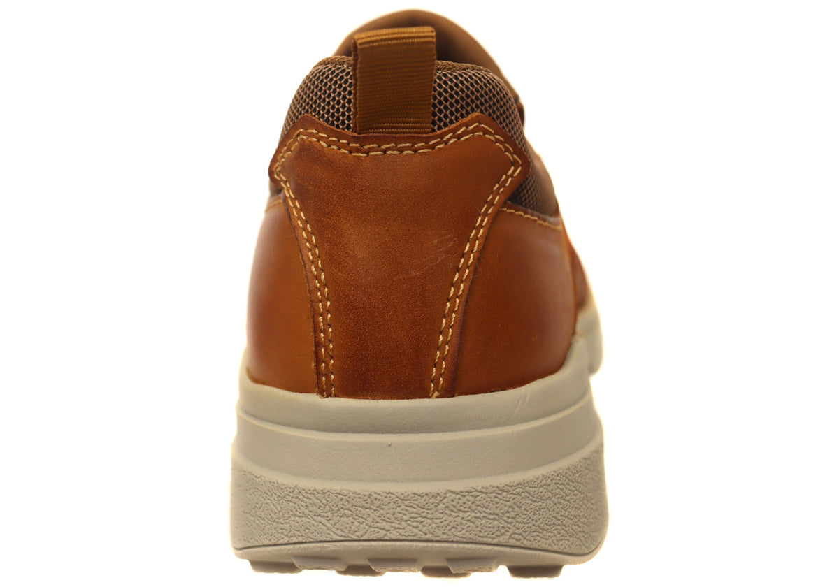 Explorer Ramone Mens Comfortable Leather Slip On Casual Shoes