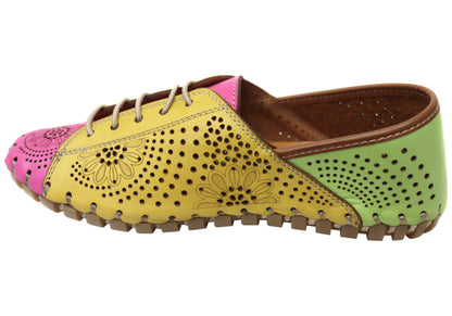 Orizonte Charmaine Womens European Comfortable Leather Shoes