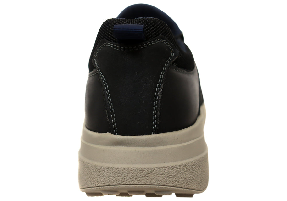 Explorer Ramone Mens Comfortable Leather Slip On Casual Shoes