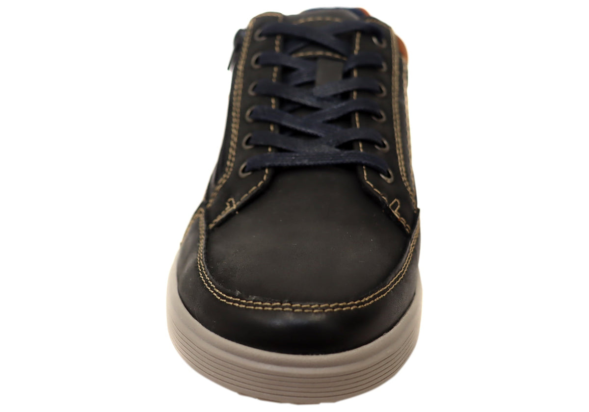 Explorer Rico Mens Comfortable Leather Lace Up Casual Shoes