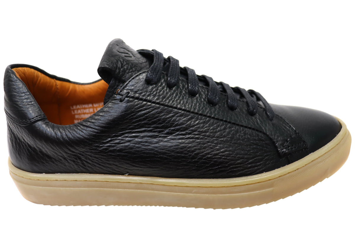 Savelli Gill Mens Comfort Leather Lace Up Casual Shoes Made In Brazil
