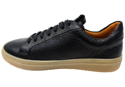 Savelli Gill Mens Comfort Leather Lace Up Casual Shoes Made In Brazil
