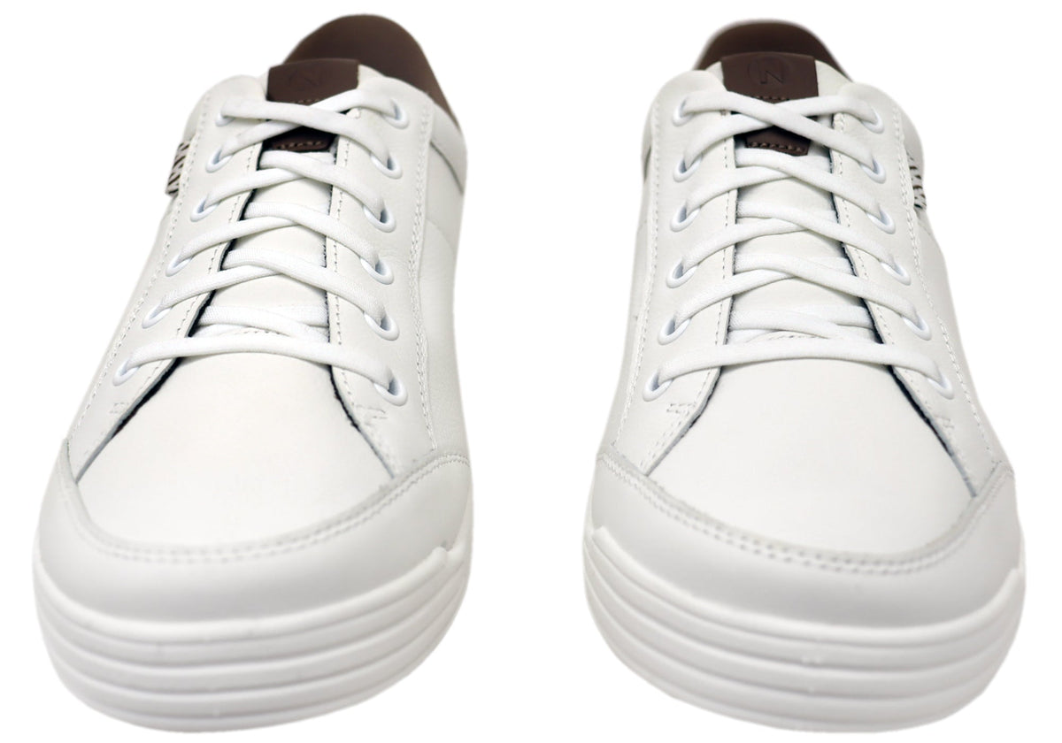 Nunn Bush By Florsheim Mens EE Extra Wide Leather Kore EZ Sneakers