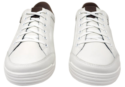 Nunn Bush By Florsheim Mens EE Extra Wide Leather Kore EZ Sneakers