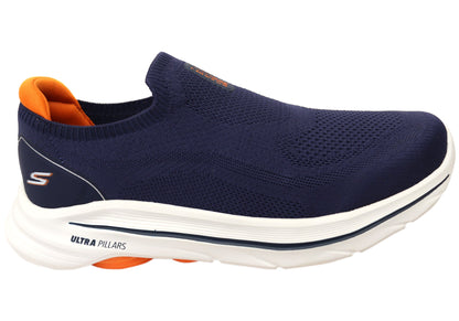 Skechers Mens GO Walk 8 Gabe Comfortable Slip On Shoes