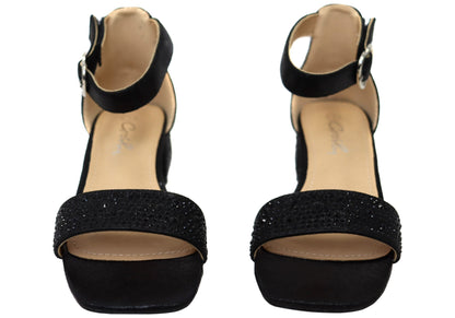 Grosby Allie Kids Girls Comfortable Low Heel Sandals