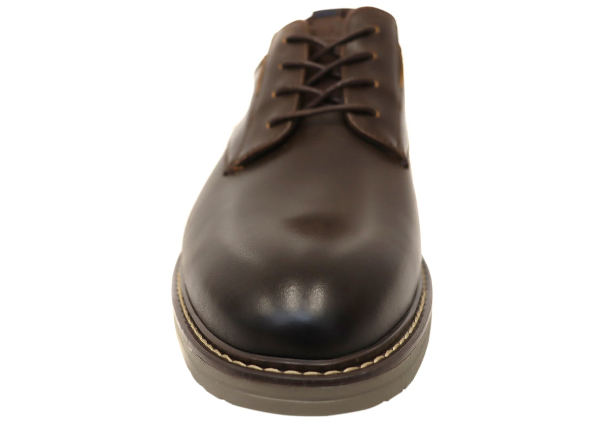 Nunn Bush By Florsheim Mens EE Extra Wide Griff Plain Toe Shoes