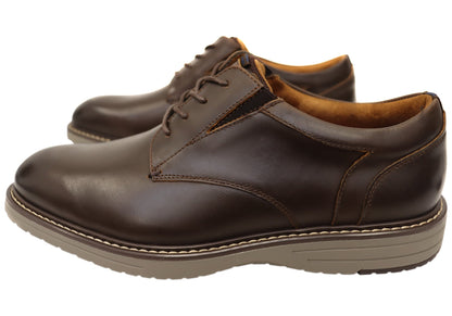 Nunn Bush By Florsheim Mens EE Extra Wide Griff Plain Toe Shoes