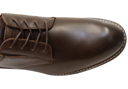 Nunn Bush By Florsheim Mens EE Extra Wide Griff Plain Toe Shoes