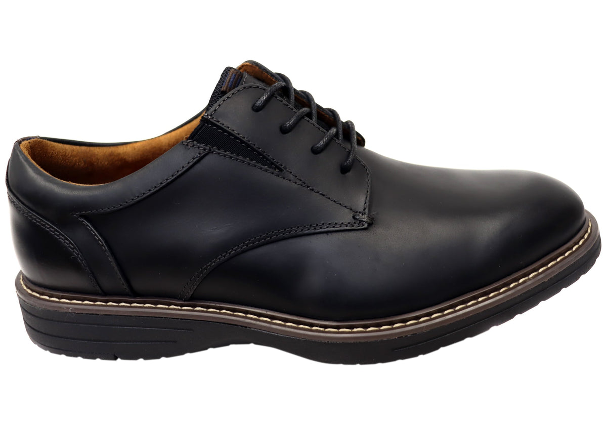 Nunn Bush By Florsheim Mens EE Extra Wide Griff Plain Toe Shoes