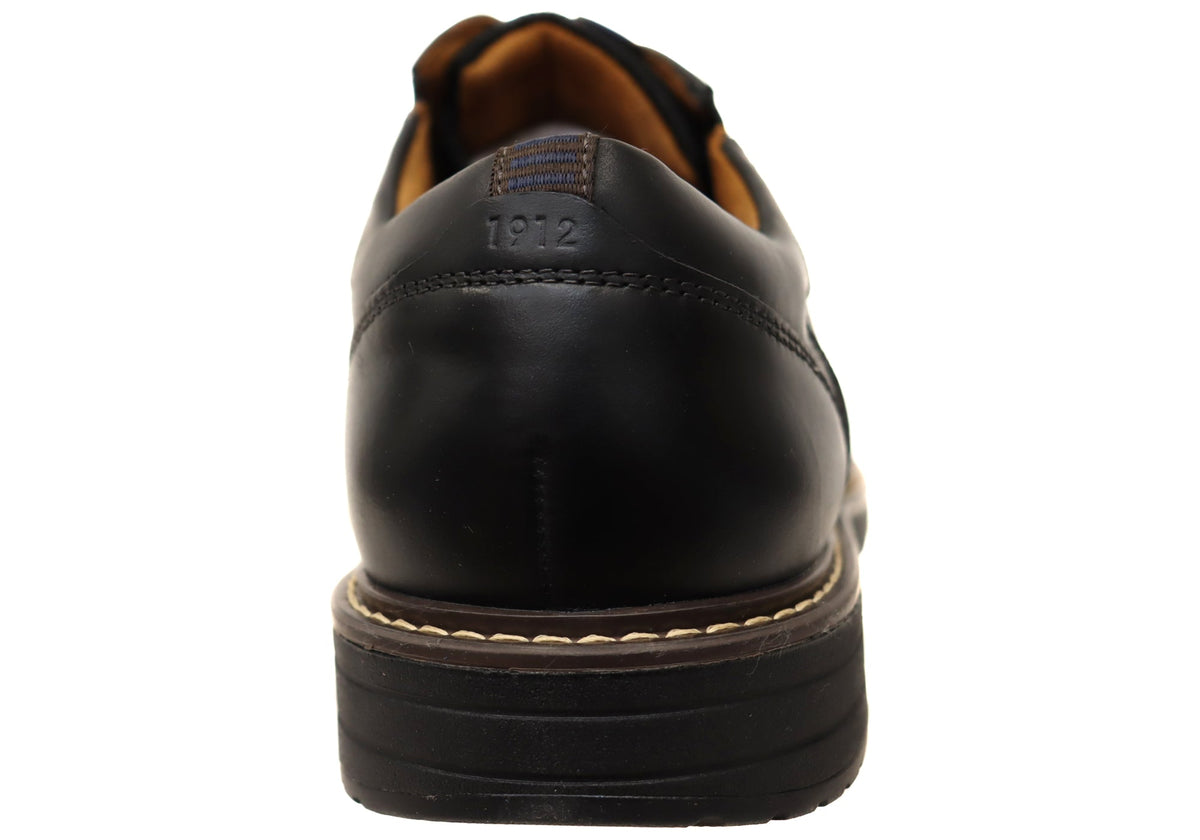 Nunn Bush By Florsheim Mens EE Extra Wide Griff Plain Toe Shoes