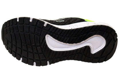 Sfida Prota Kids Boys Adjustable Strap Athletic Shoes Black Lime