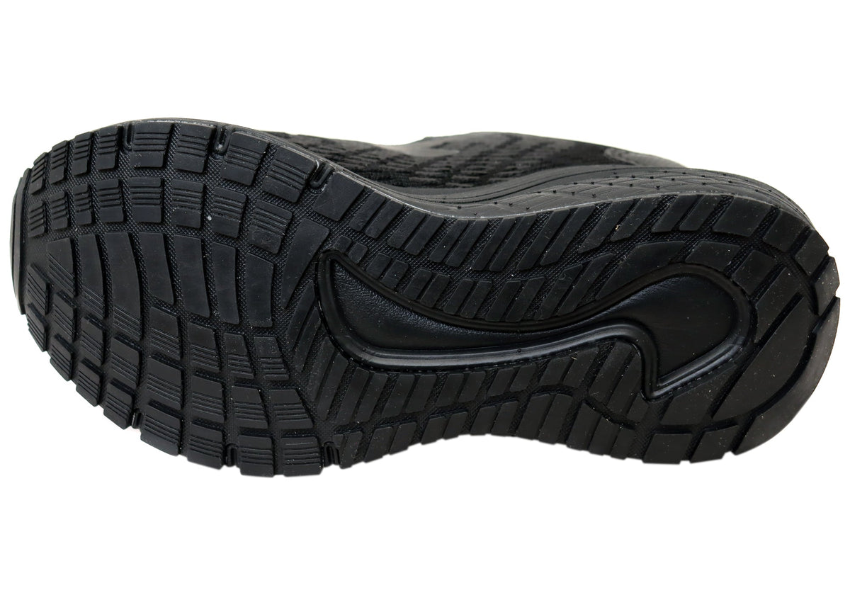 Sfida Prota Kids Boys Adjustable Strap Athletic Shoes Black Black