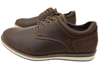 Nunn Bush By Florsheim Mens EE Extra Wide Circuit Plain Leather Shoes