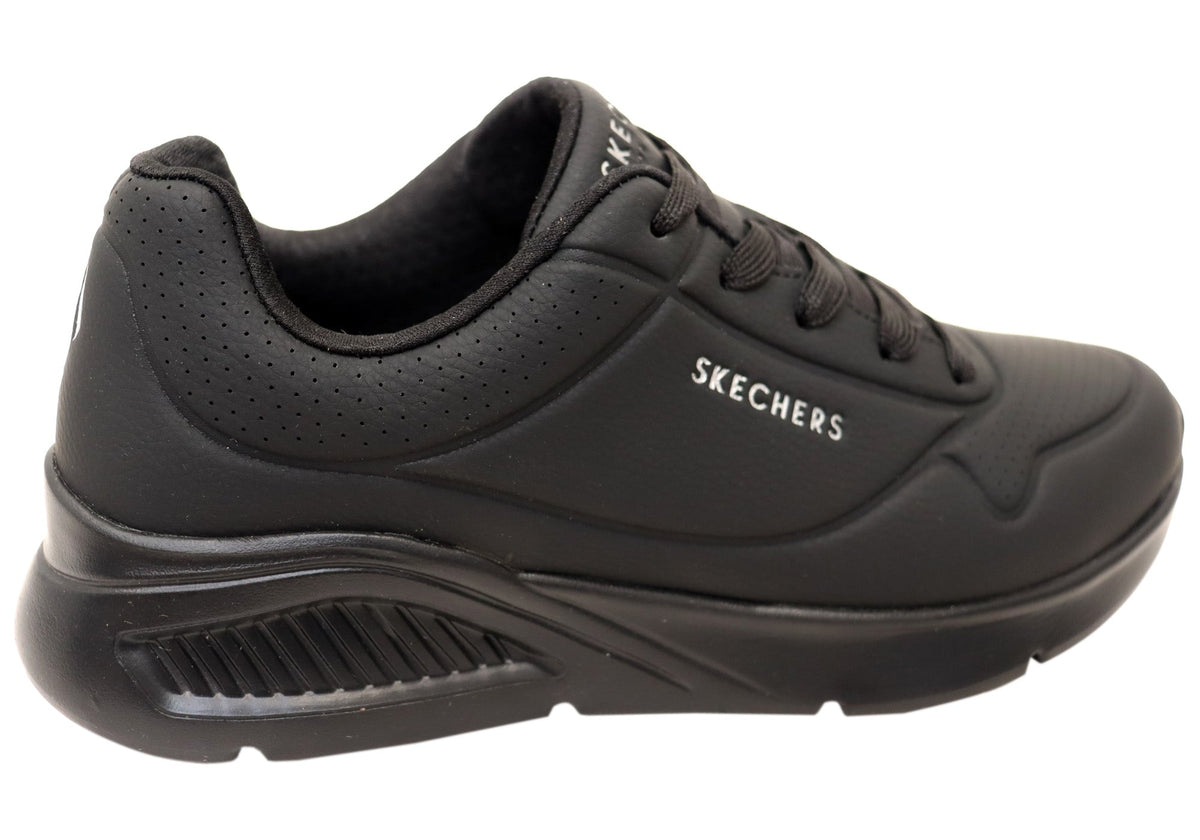 Skechers Mens Uno Lite Lite Work Comfortable Lace Up Shoes