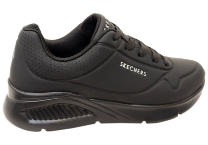 Skechers Mens Uno Lite Lite Work Comfortable Lace Up Shoes