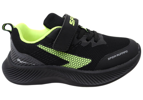 Sfida Kaleido Kids Boys Comfortable Adjustable Strap Athletic Shoes