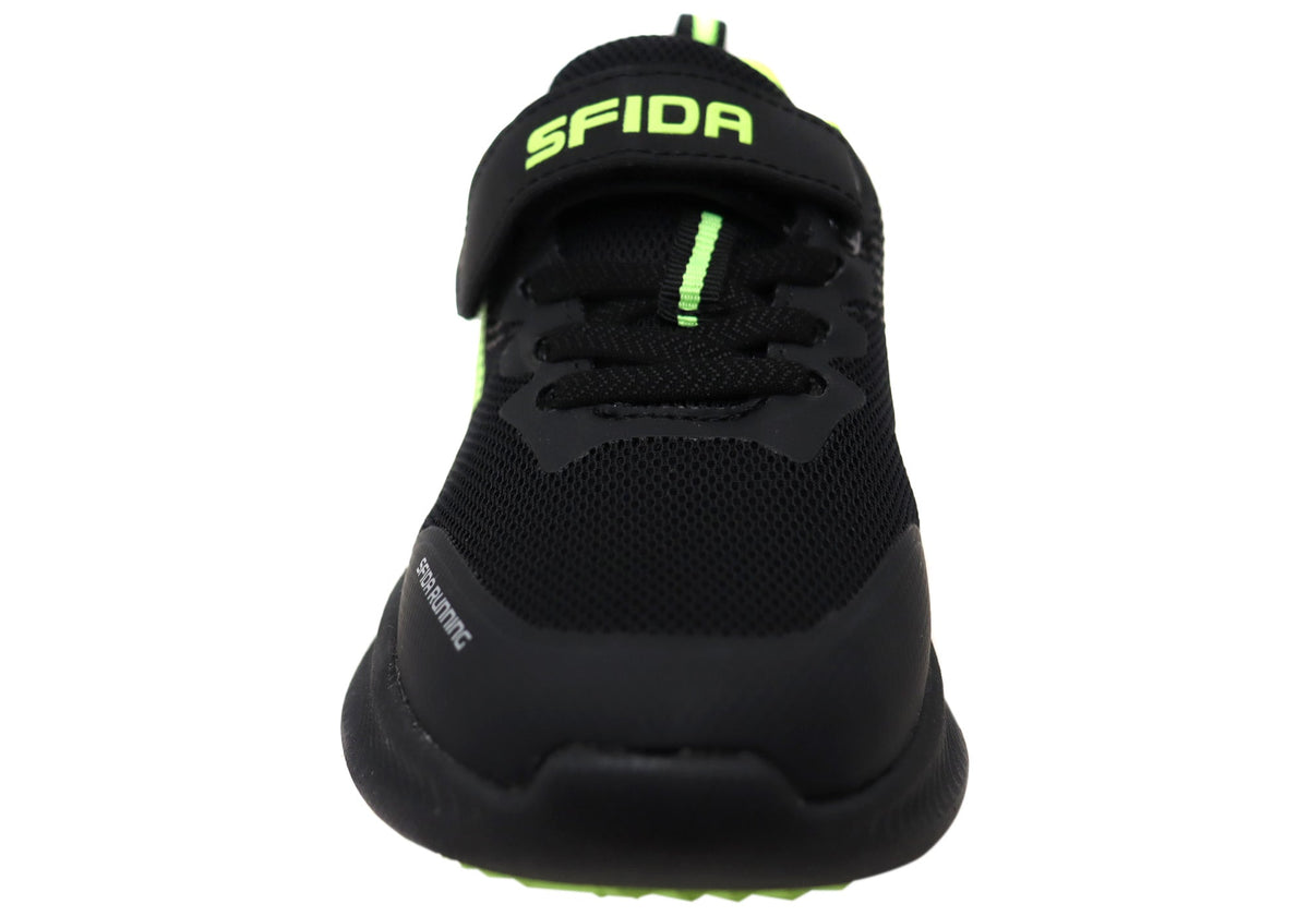 Sfida Kaleido Kids Boys Comfortable Adjustable Strap Athletic Shoes