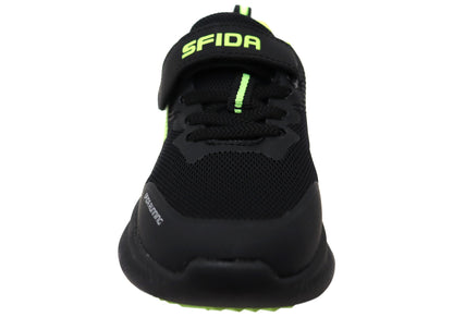 Sfida Kaleido Kids Boys Comfortable Adjustable Strap Athletic Shoes