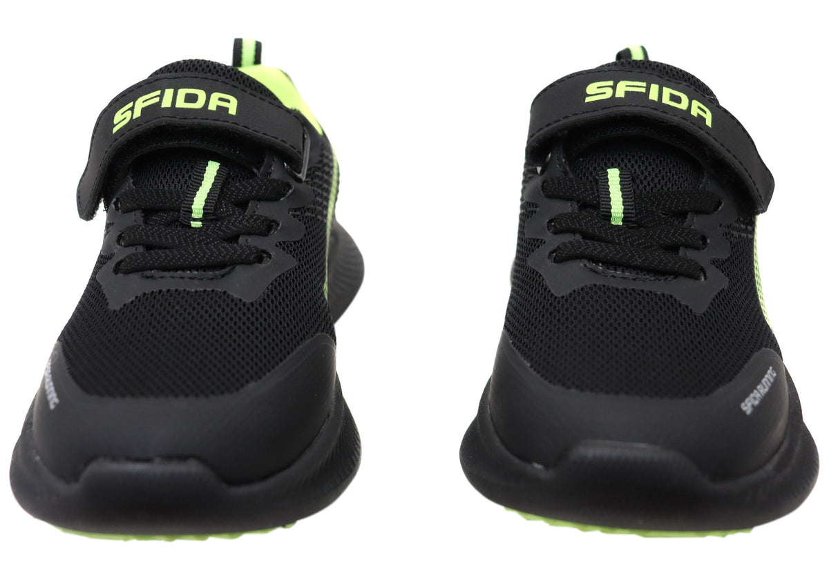Sfida Kaleido Kids Boys Comfortable Adjustable Strap Athletic Shoes