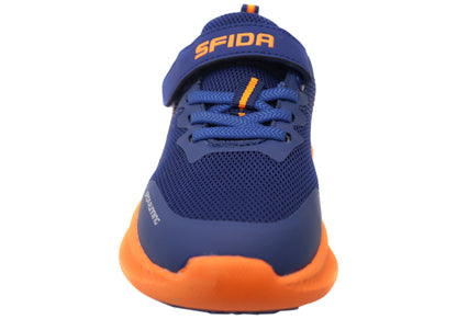 Sfida Kaleido Kids Boys Comfortable Adjustable Strap Athletic Shoes
