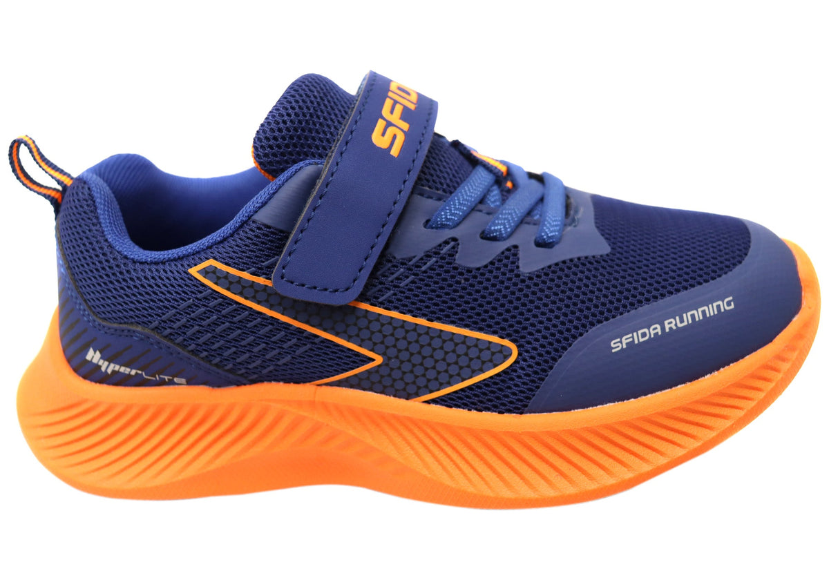 Sfida Kaleido Kids Boys Comfortable Adjustable Strap Athletic Shoes
