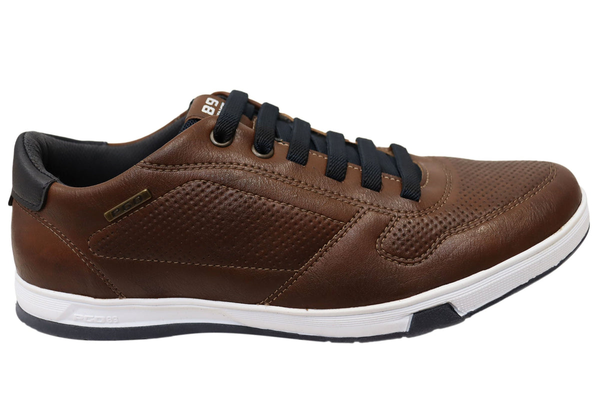 Pegada Juno Mens Comfortable Casual Slip On Shoes Made In Brazil