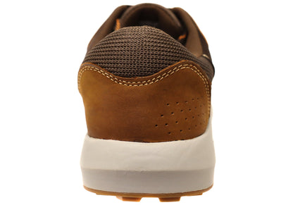 Explorer Rodger Mens Comfortable Leather Lace Up Casual Shoes