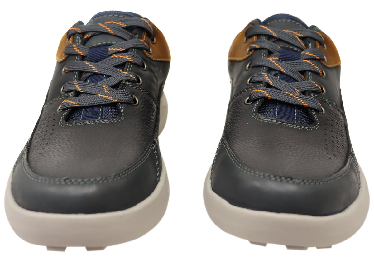 Explorer Rodger Mens Comfortable Leather Lace Up Casual Shoes