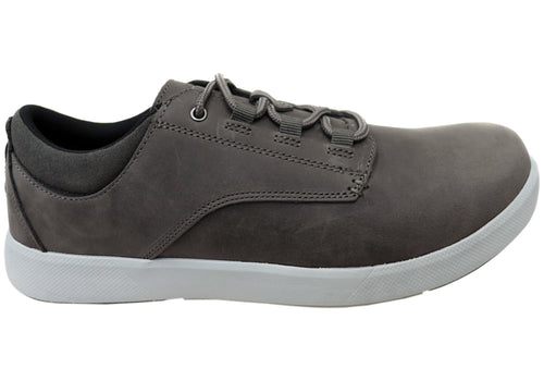 Slatters Griffin Mens Comfortable Leather Lace Up Casual Shoes