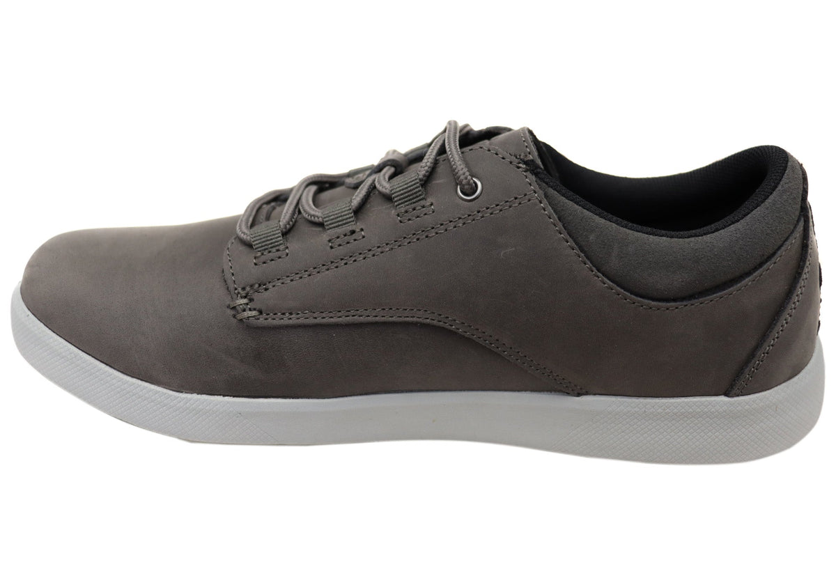 Slatters Griffin Mens Comfortable Leather Lace Up Casual Shoes