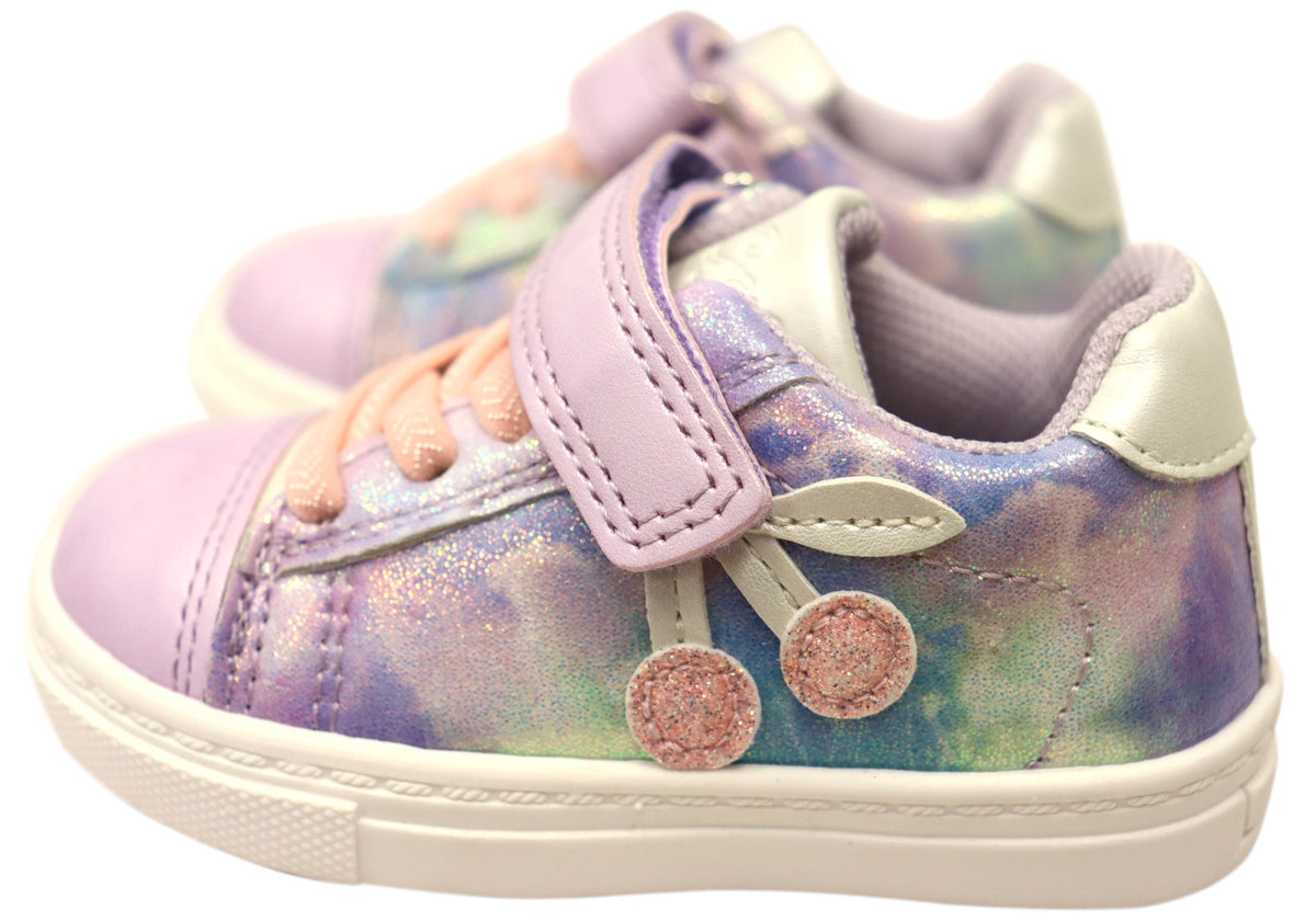 Grosby Cherry Kids Comfortable Adjustable Strap Girls Shoes