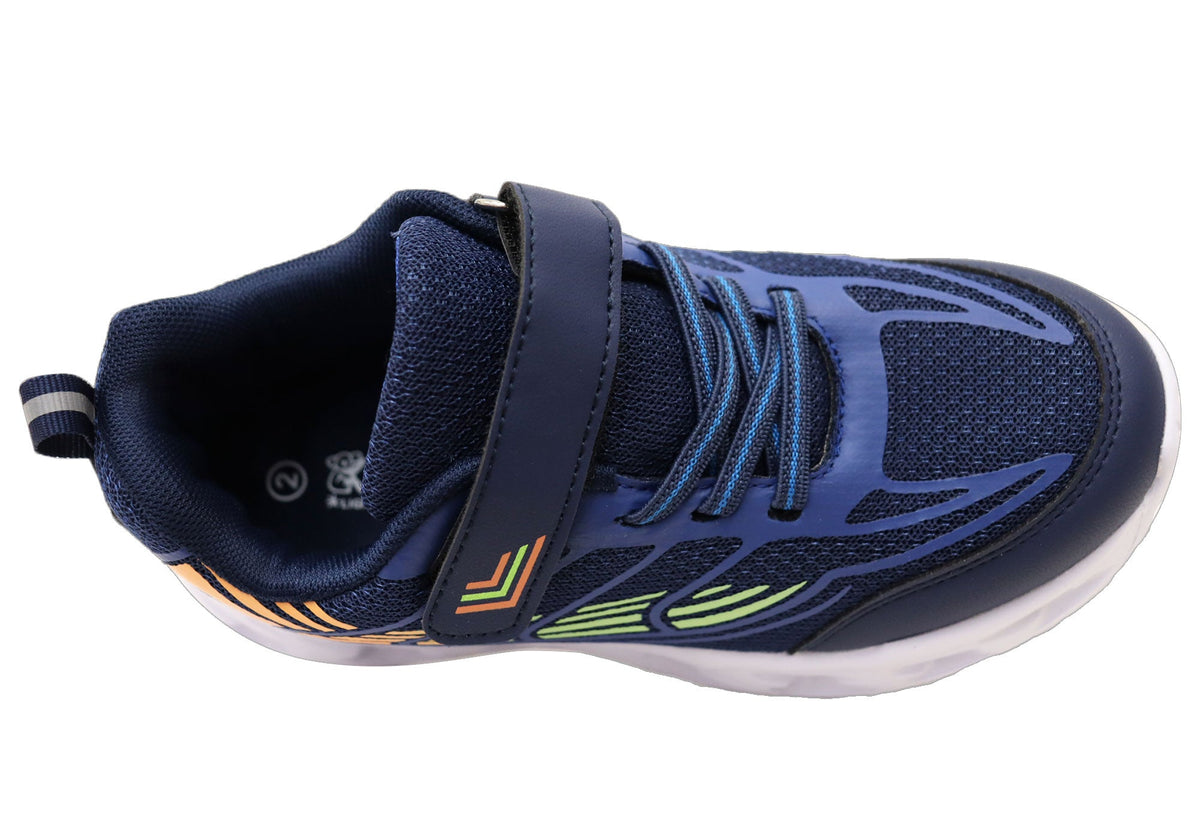 Koala Lights Echo Comfortable Boys Kids Light Up Shoes
