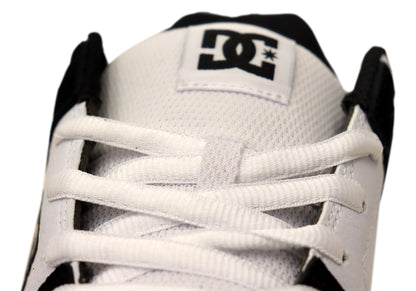 DC Shoes Mens Comfortable Leather Manteca 4 Shoes White Black Black