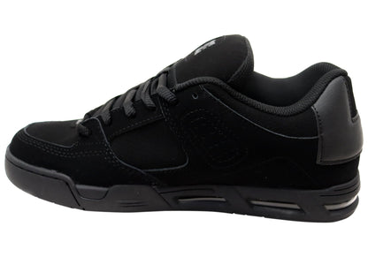 DC Shoes Mens Comfortable Leather DC Command Shoes Black