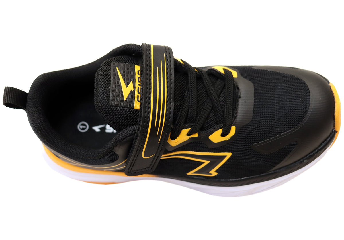 Sfida Dash Kids Boys Comfortable Adjustable Strap Athletic Shoes