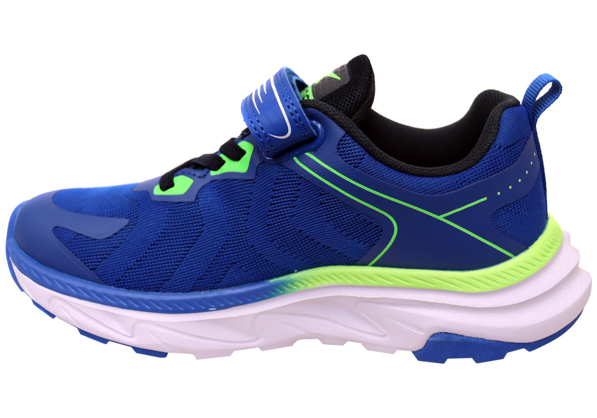 Sfida Dash Kids Boys Comfortable Adjustable Strap Athletic Shoes