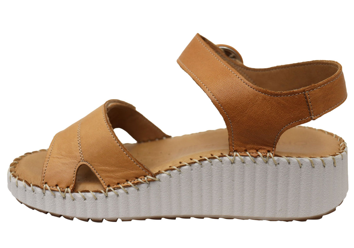 Orizonte Serenestride Womens Comfortable European Leather Sandals