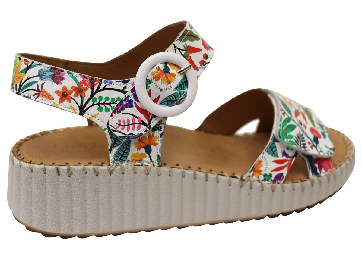 Orizonte Serenestride Womens Comfortable European Leather Sandals