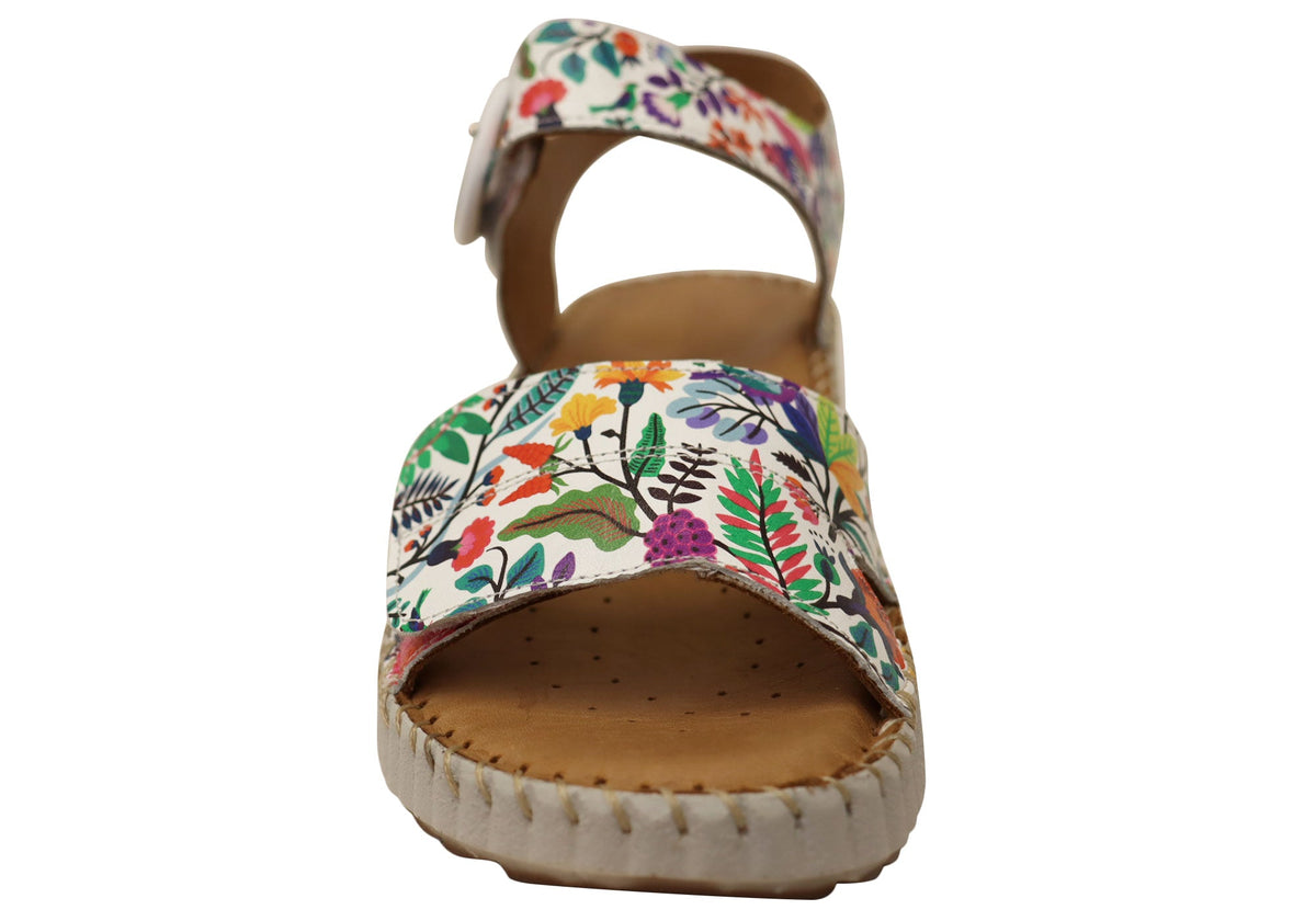 Orizonte Serenestride Womens Comfortable European Leather Sandals
