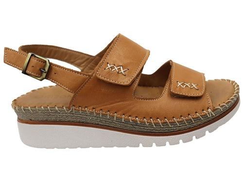 Orizonte Ivoryembrace Womens Comfortable European Leather Sandals