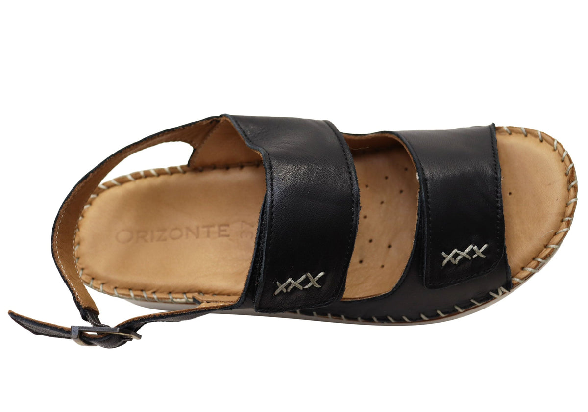 Orizonte Ivoryembrace Womens Comfortable European Leather Sandals