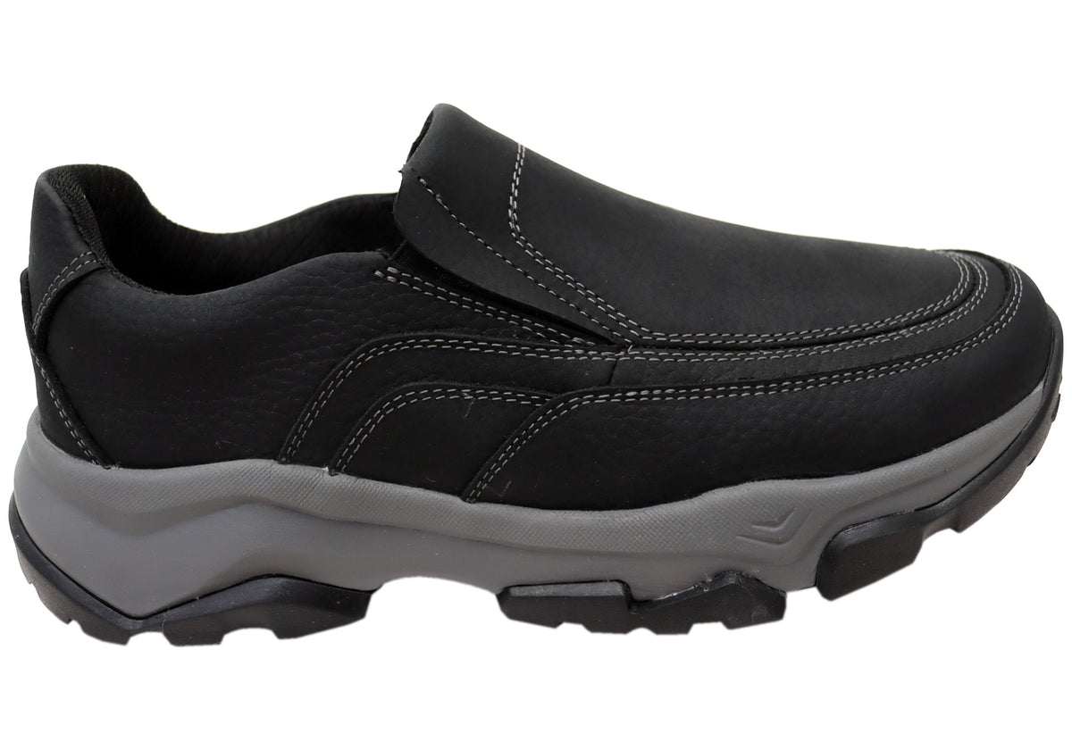 Rockport Ease RO Mens Leather Comfortable Slip On Shoes