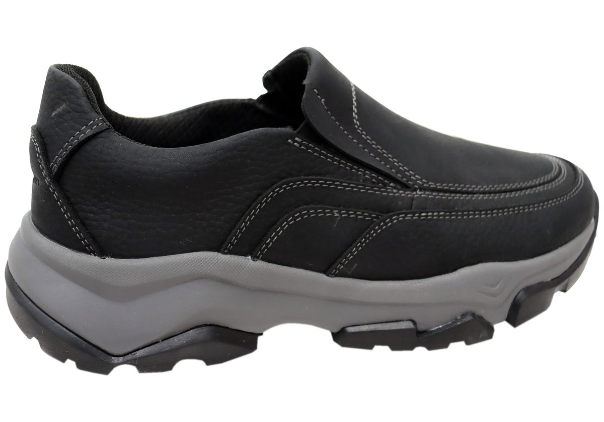 Rockport Ease RO Mens Leather Comfortable Slip On Shoes