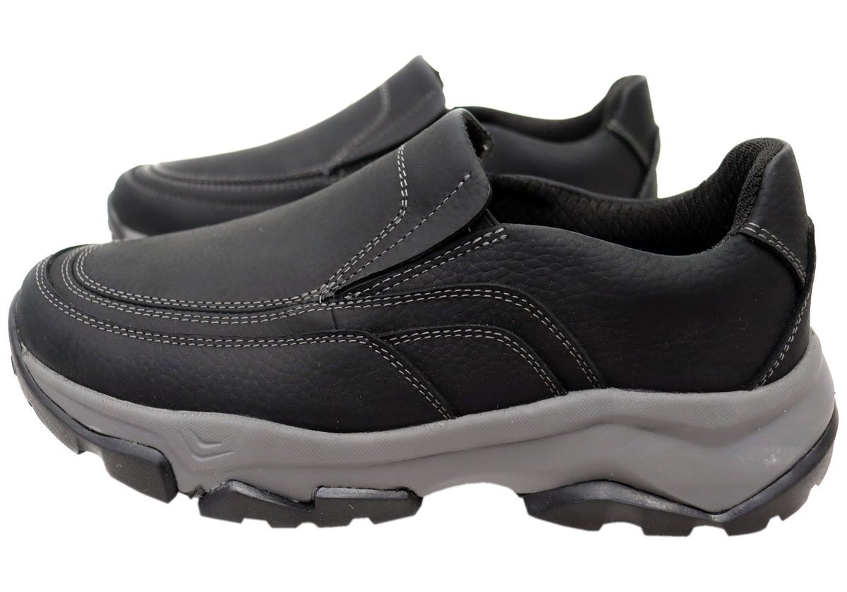Rockport Ease RO Mens Leather Comfortable Slip On Shoes