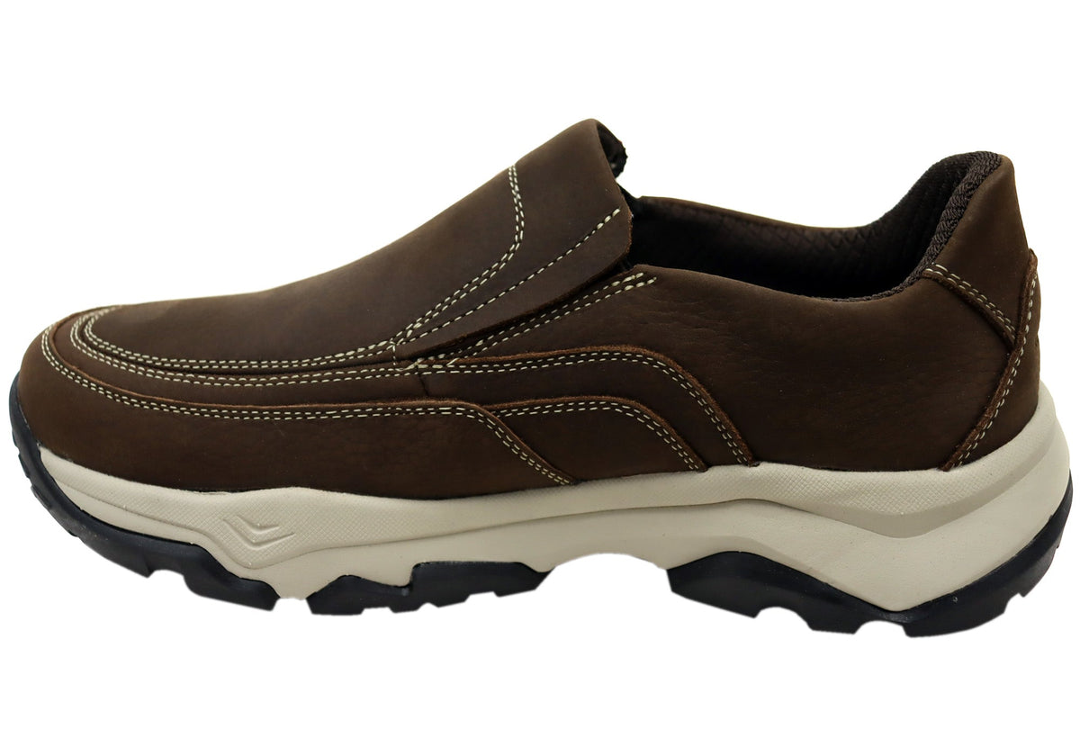 Rockport Ease RO Mens Leather Comfortable Slip On Shoes