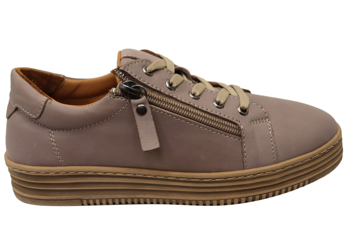 Cabello Comfort Cyra Womens Leather European Leather Casual Shoes