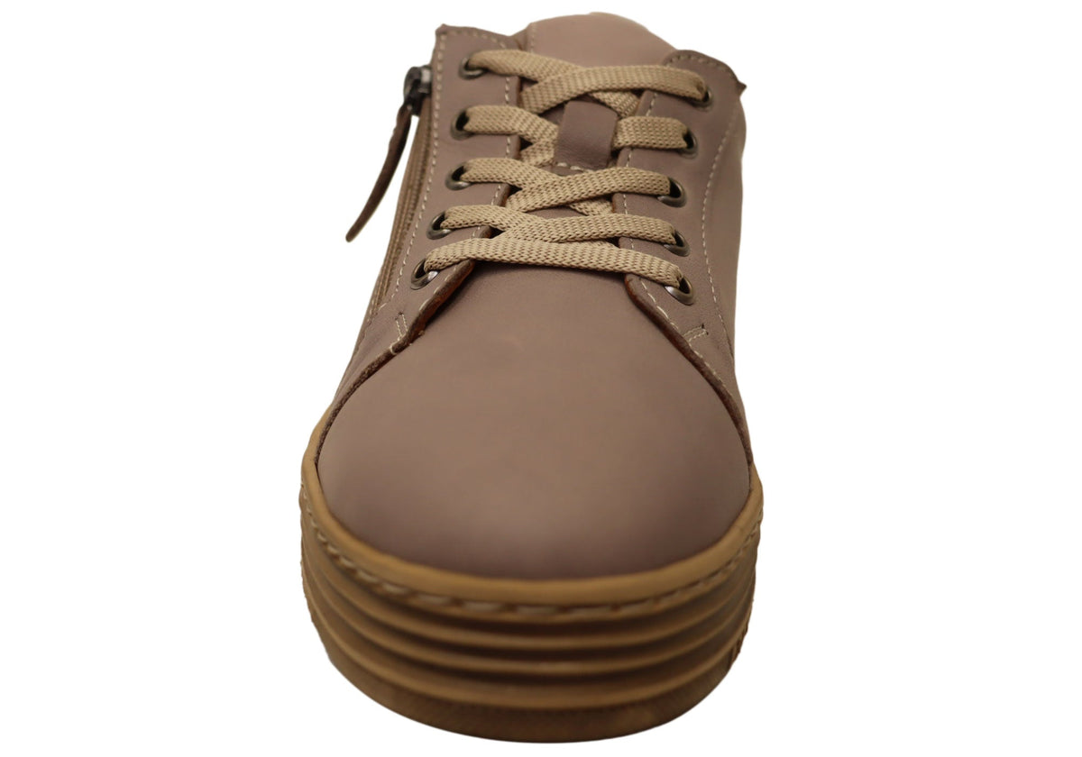 Cabello Comfort Cyra Womens Leather European Leather Casual Shoes